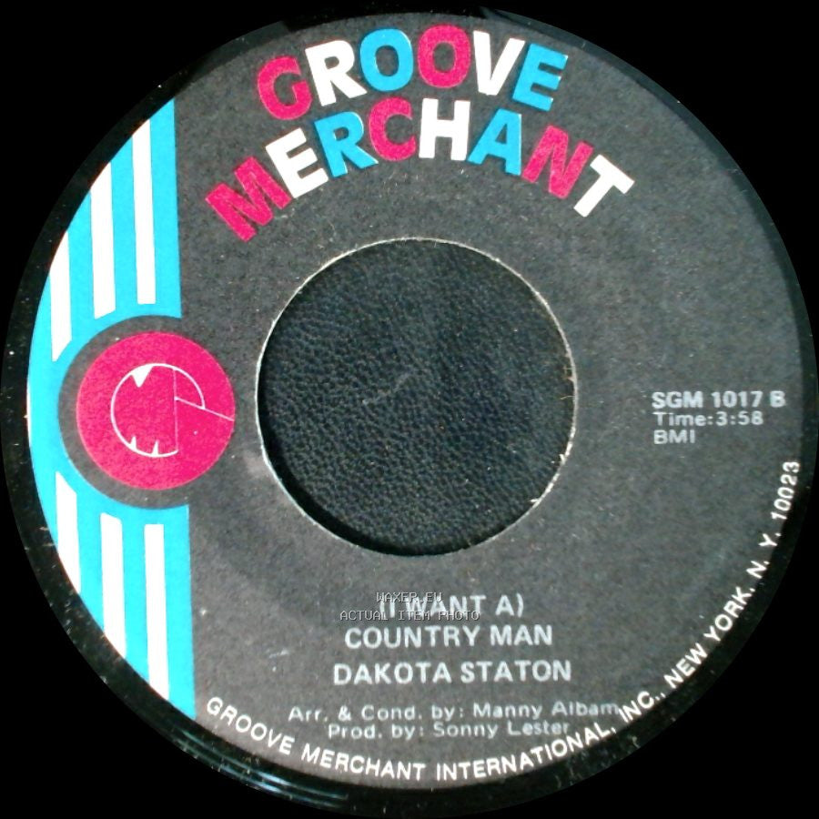 Dakota Staton - I Love You More Than You'll Ever Know / (I Want A) Country Man side B