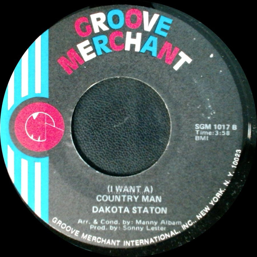 Dakota Staton - I Love You More Than You'll Ever Know / (I Want A) Country Man side B