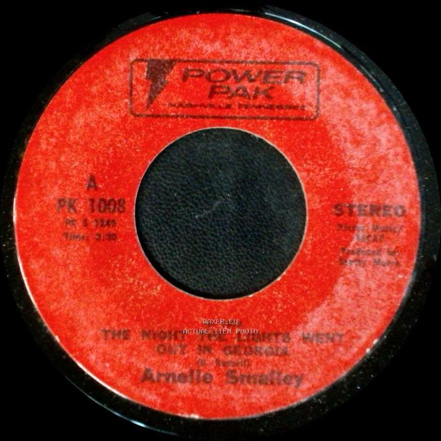 Arnelle Smalley - The Night The Lights Went Out In Georgia / I Wanta Get To You side A