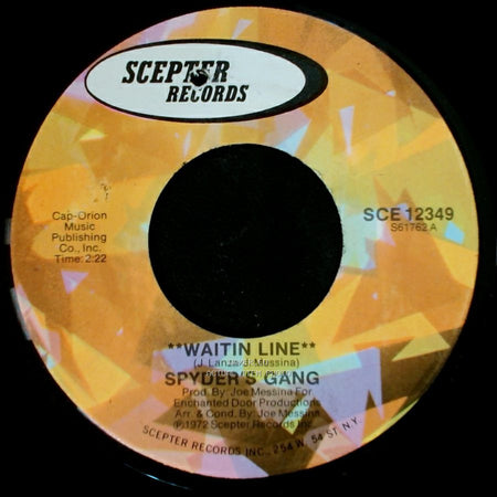 Spyder's Gang - Juananita Bonagetta / Waitin Line side B