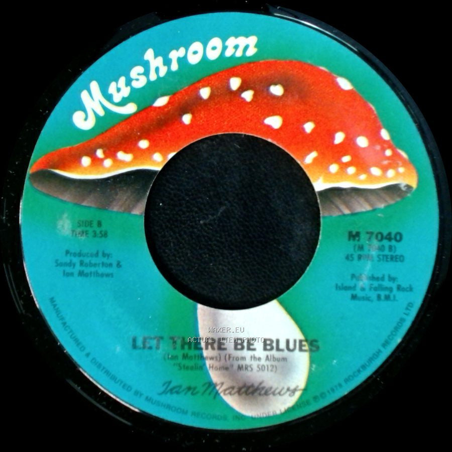 Ian Matthews - Give Me An Inch / Let There Be Blues side B