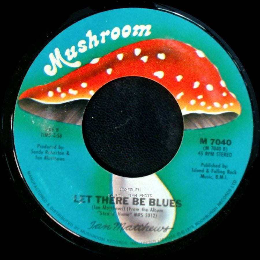 Ian Matthews - Give Me An Inch / Let There Be Blues side B