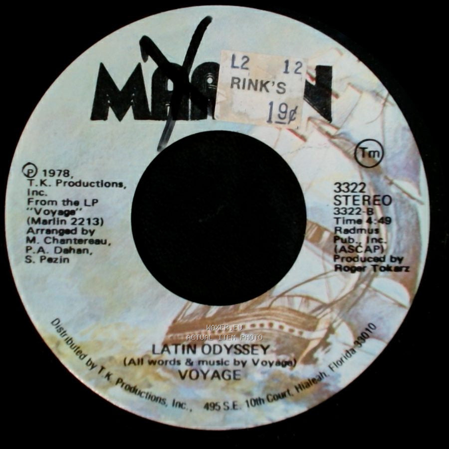 Latin Odyssey / Voyage - Voyage / From East To West side A