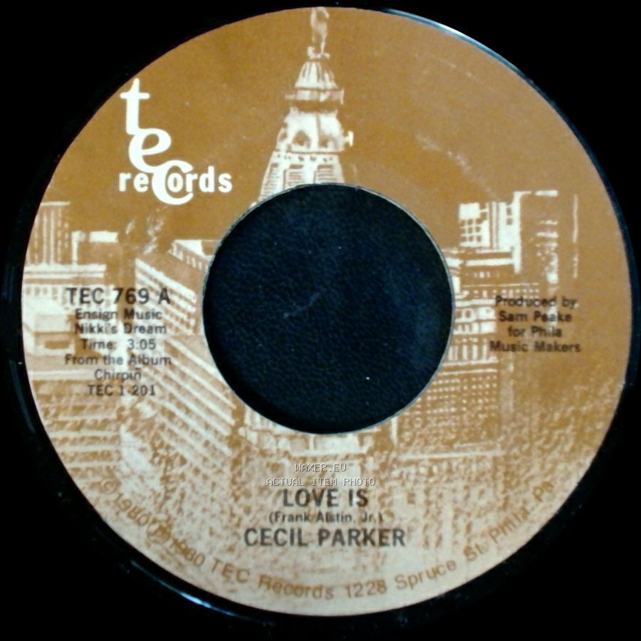 Cecil Parker - Love Is / You Were There side B