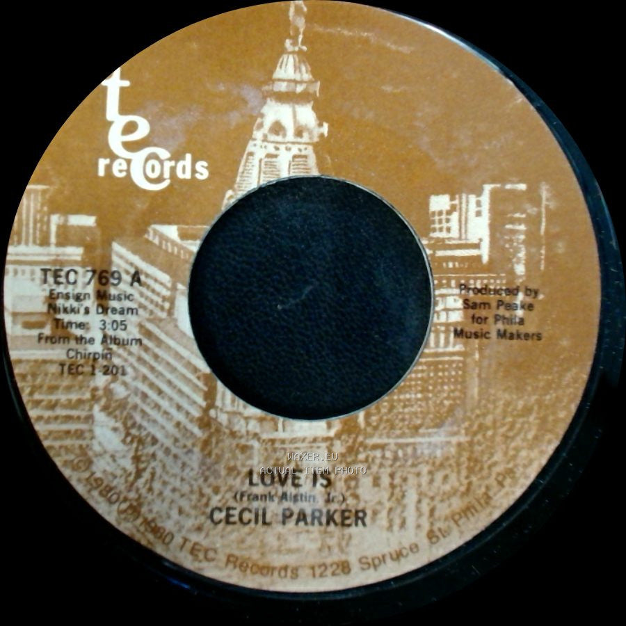 Cecil Parker - Love Is / You Were There side B