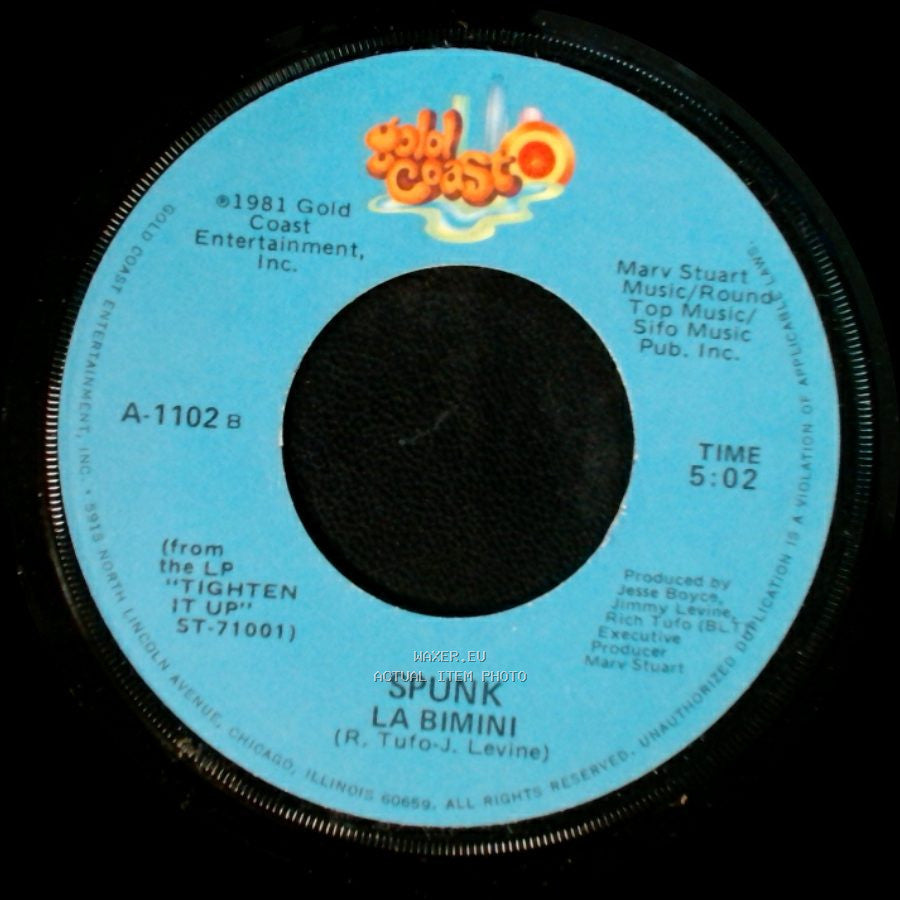 Spunk / La Bimini - Love Looks Good On You / Spunk side A