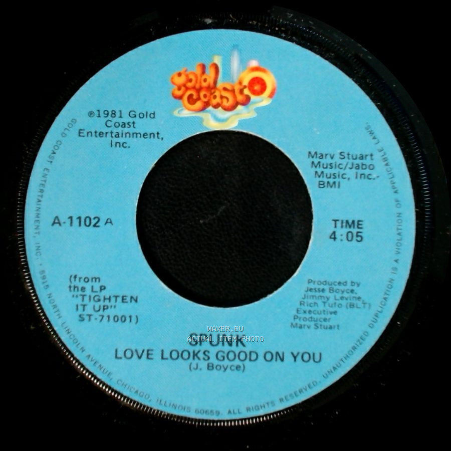 Spunk / La Bimini - Love Looks Good On You / Spunk side B