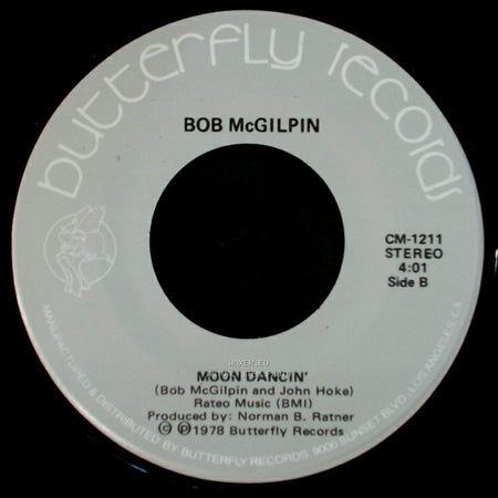 Bob Mcgilpin - When You Feel Love / Moon Dancin' side B