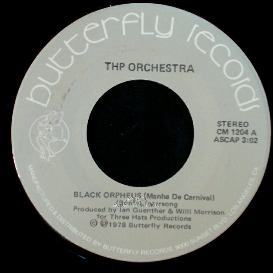 Thp Orchestra - Black Orpheus (Manha De Carnival) / Crazy, Crazy side A
