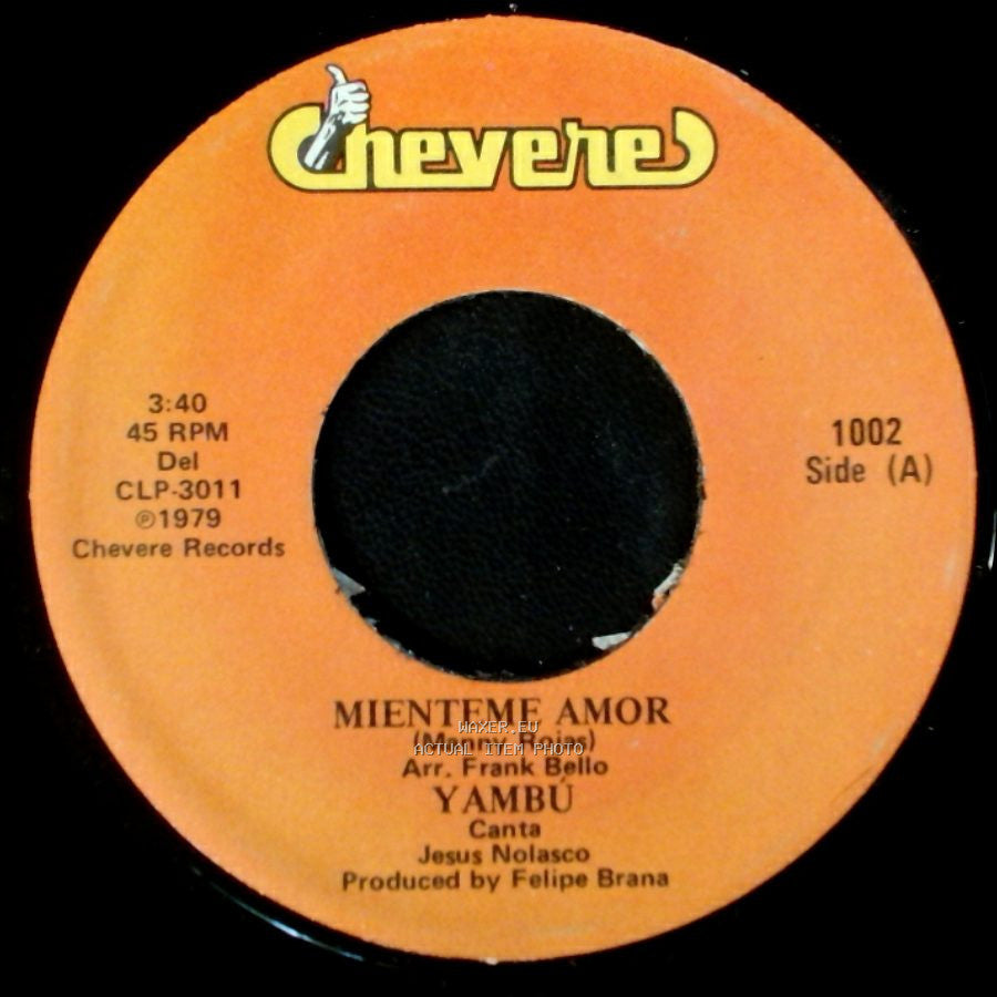 Yambu - Don't Blow Your Cool / Mienteme Amor side B