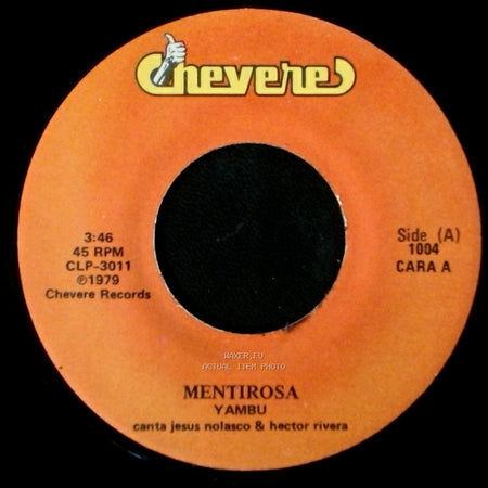 Unknown Artist - Mentirosa / Donde Estabas Tu Time side A