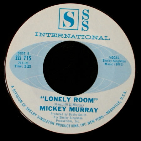 Mickey Murray - Shout Bamalama / Lonely Room side B