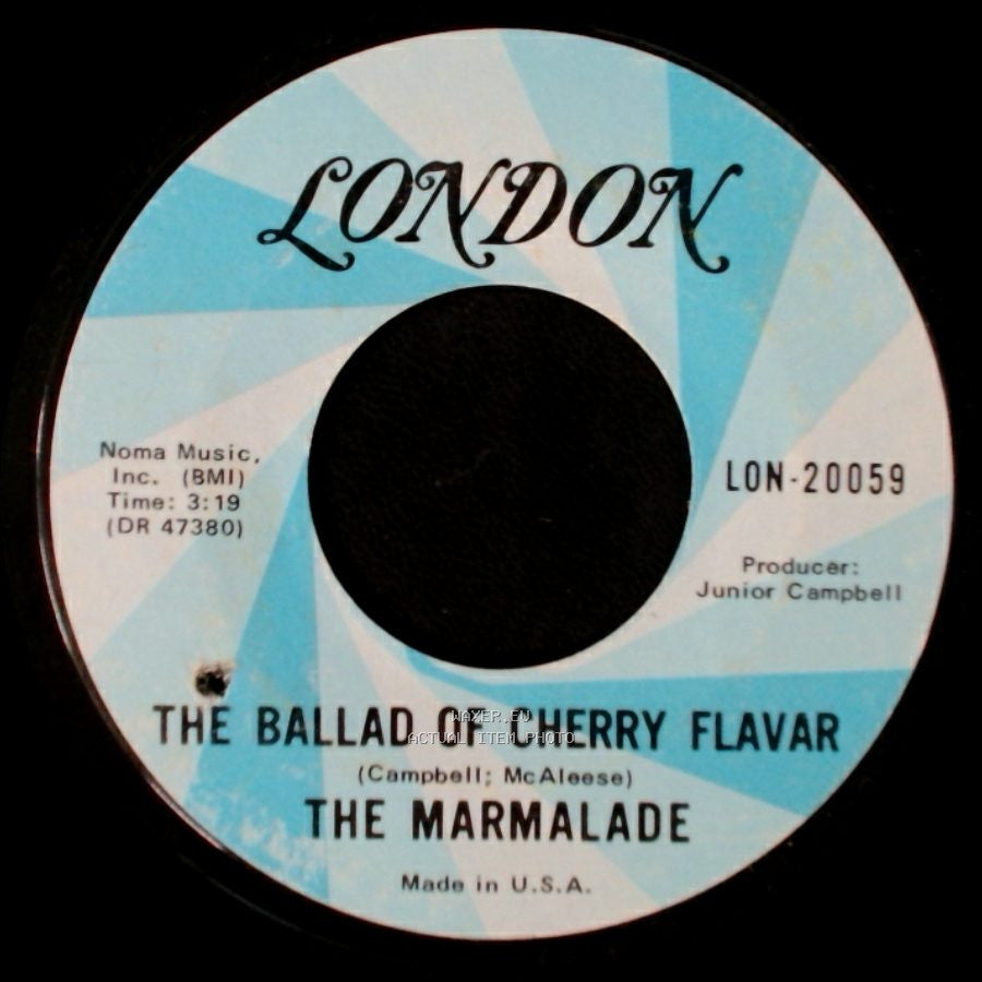 The Marmalade - Rainbow / The Ballad Of Cherry Flavar side B