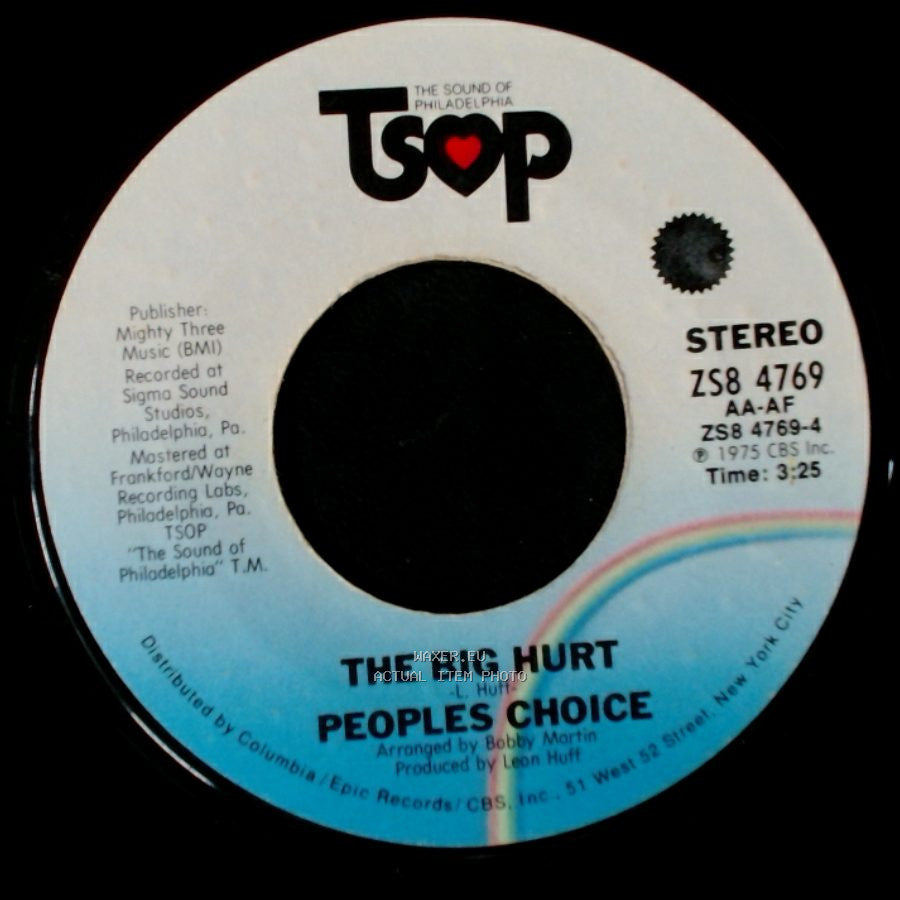Peoples Choice - Do It Any Way You Wanna / The Big Hurt side B