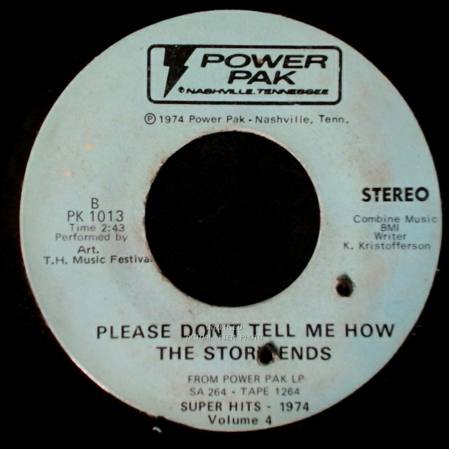 Art. T.H. Music Festival / Art. - Please Don't Tell Me How The Story Ends / Between Lust & Watching Tv side A