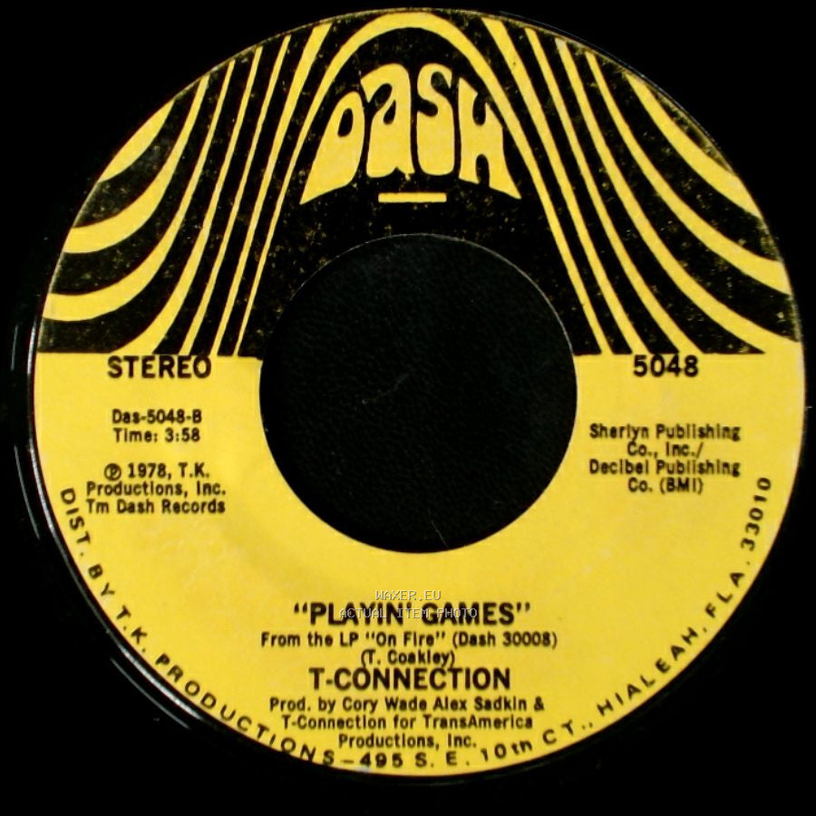 T-Connection - Playin' Games / At Midnight side A