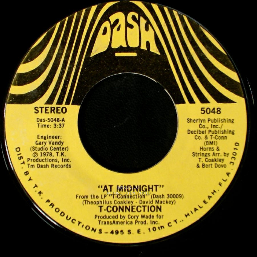 T-Connection - Playin' Games / At Midnight side B