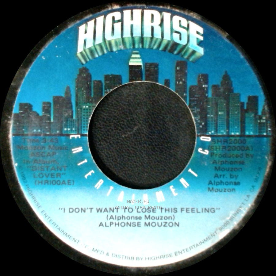 Alphonse Mouzon - I Don't Want To Lose This Feeling / The Lady In Red side A