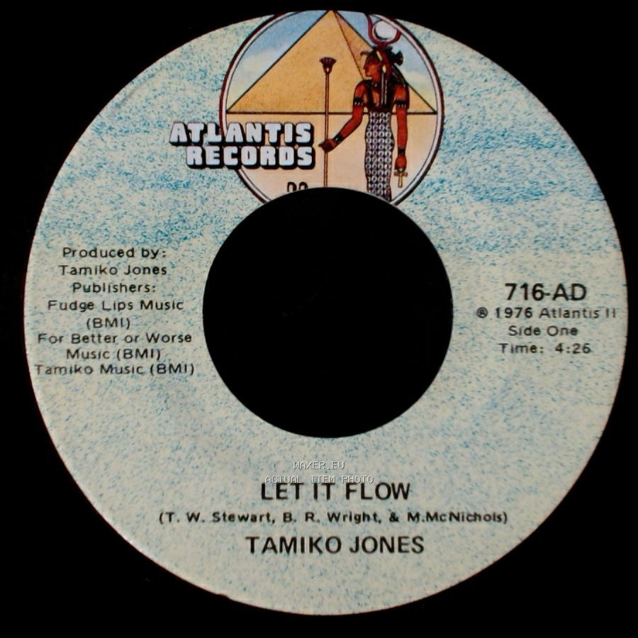 Tamiko Jones - Let It Flow / Cloudy side A