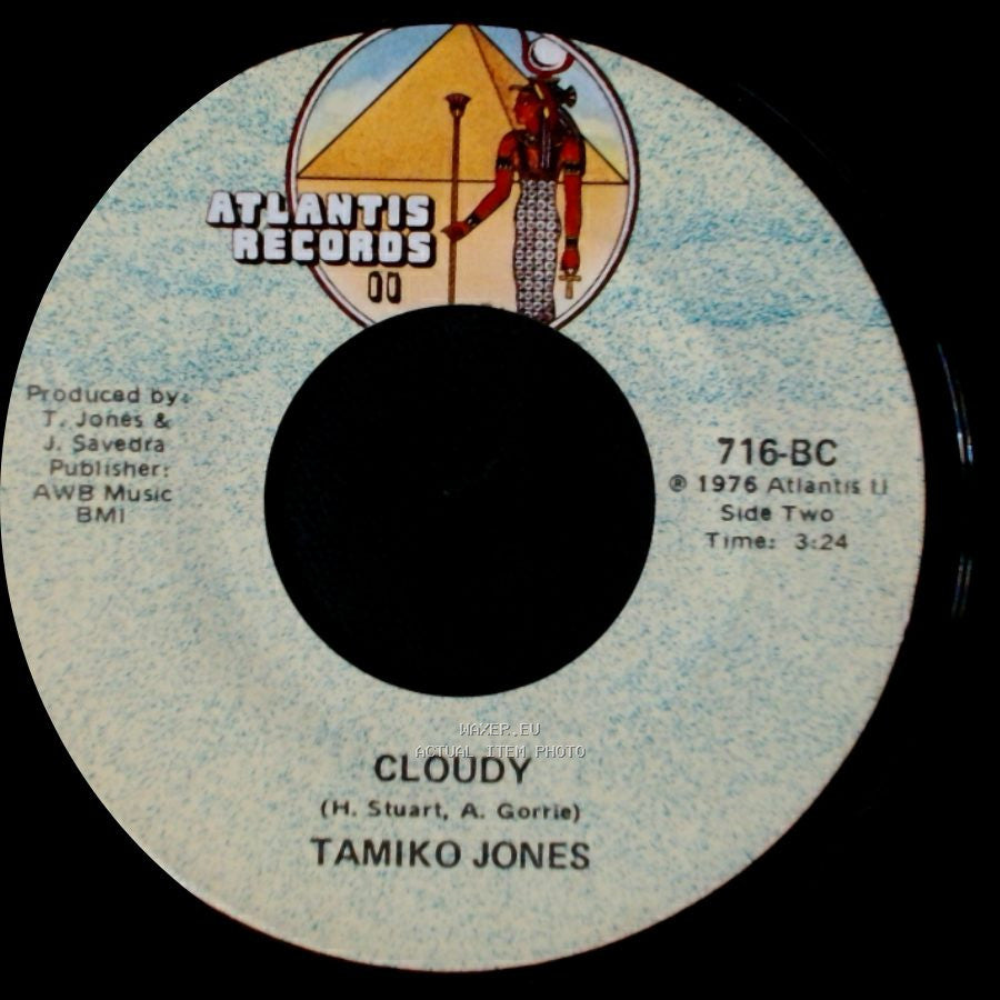 Tamiko Jones - Let It Flow / Cloudy side B