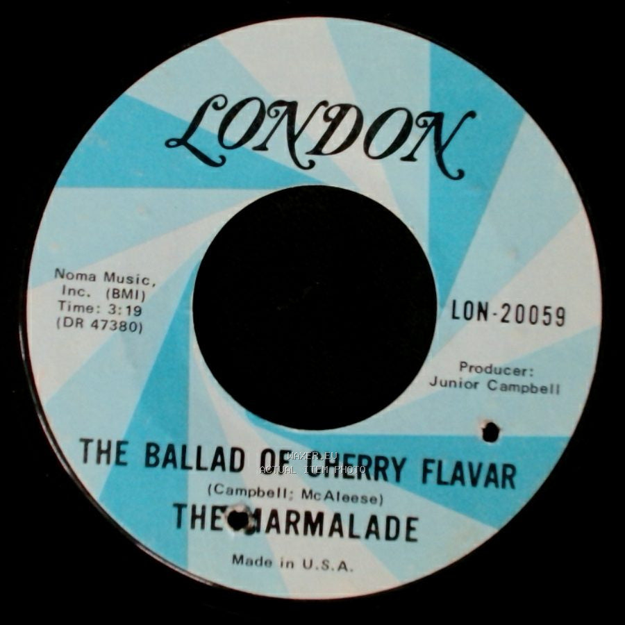 The Marmalade - Rainbow / The Ballad Of Cherry Flavar side B