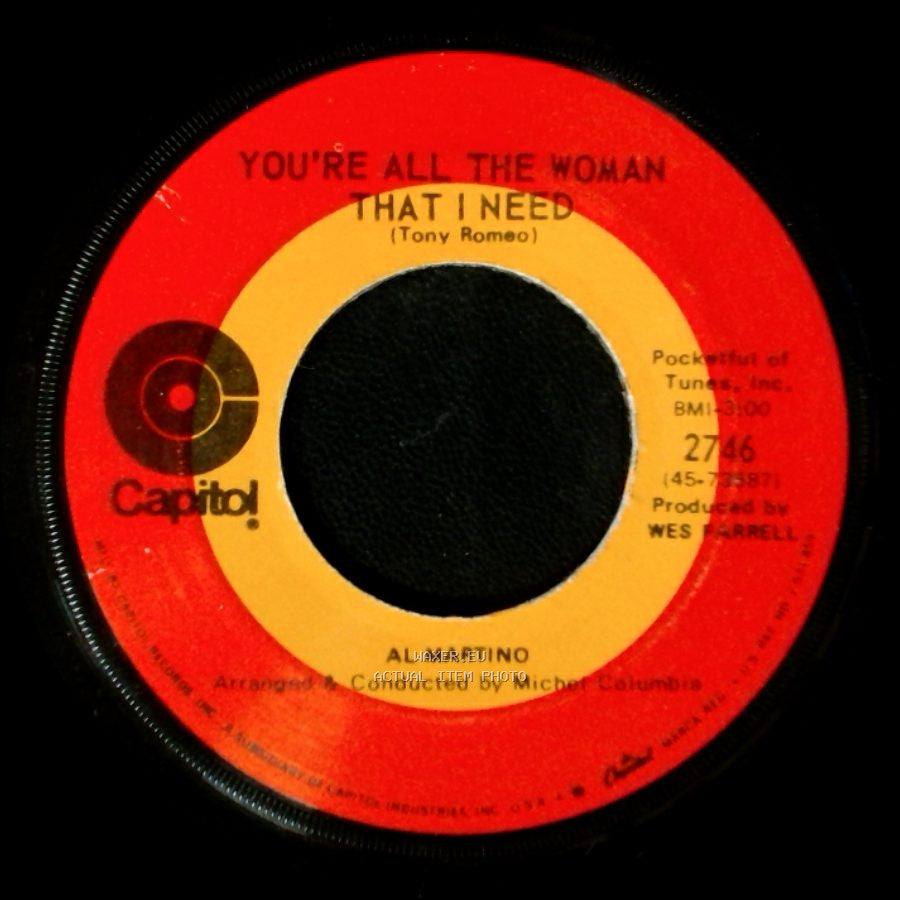Al Martino - Can't Help Falling In Love / You're All The Woman That I Need side A
