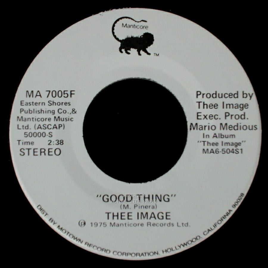 Thee Image - Good Thing / Good Thing side B