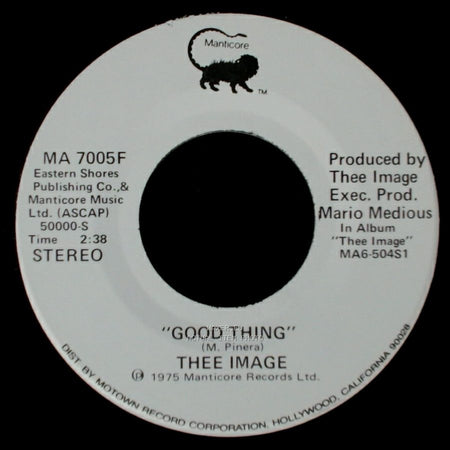 Thee Image - Good Thing / Good Thing side B