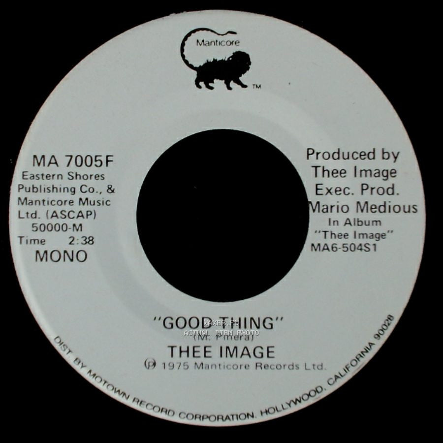 Thee Image - Good Thing / Good Thing side A