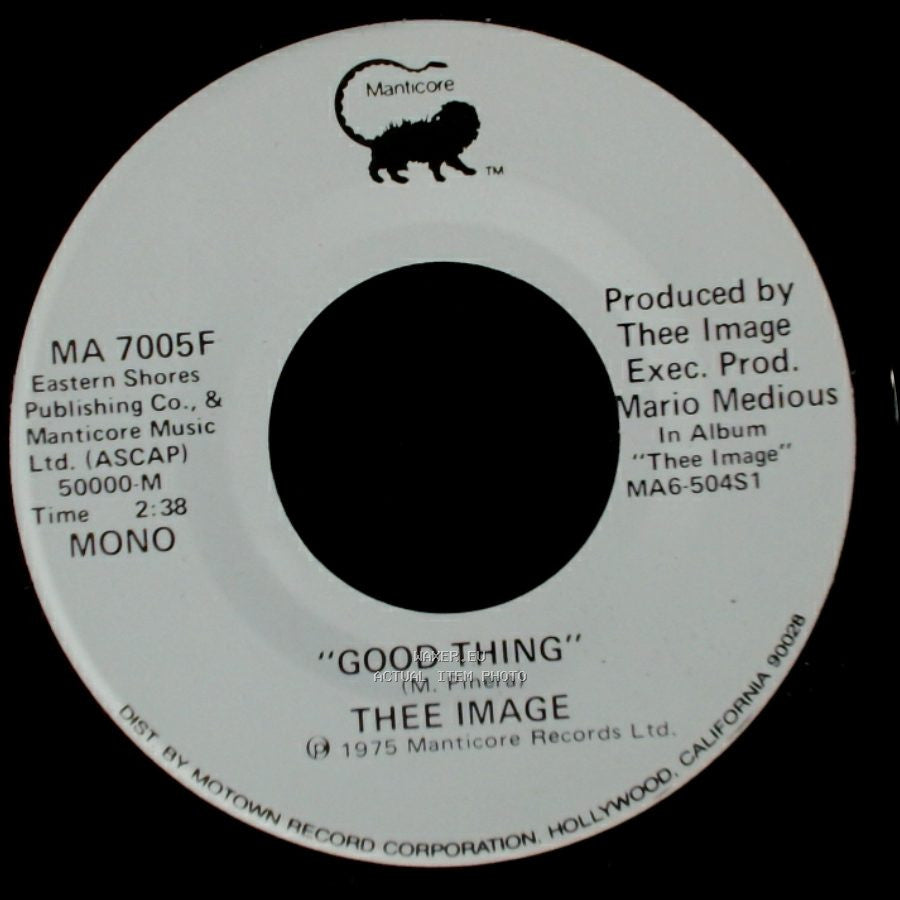 Thee Image - Good Thing / Good Thing side A