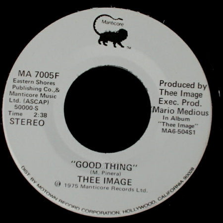 Thee Image - Good Thing / Good Thing side B