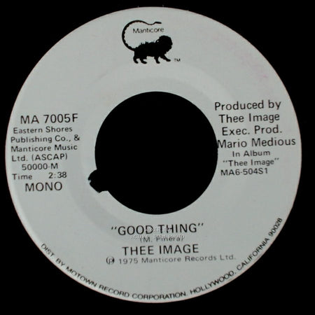 Thee Image - Good Thing / Good Thing side A