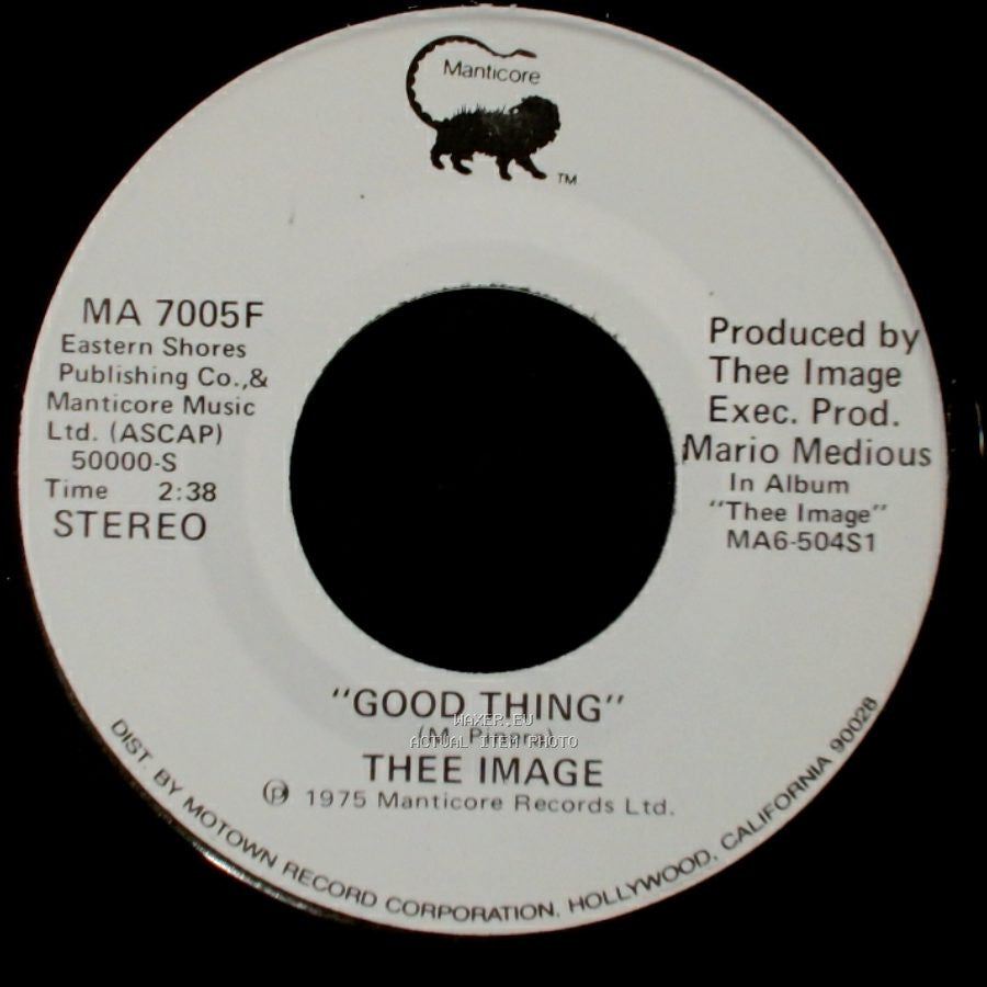 Thee Image - Good Thing / Good Thing side B