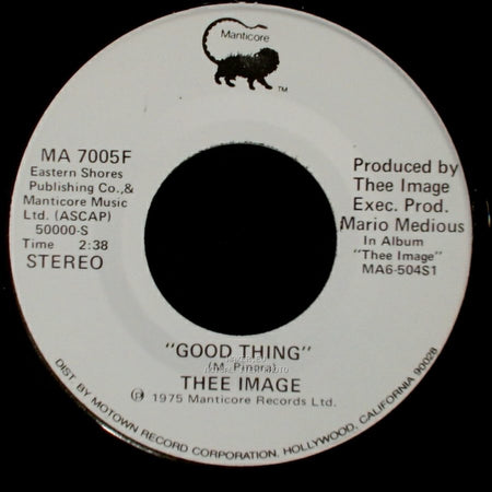 Thee Image - Good Thing / Good Thing side B