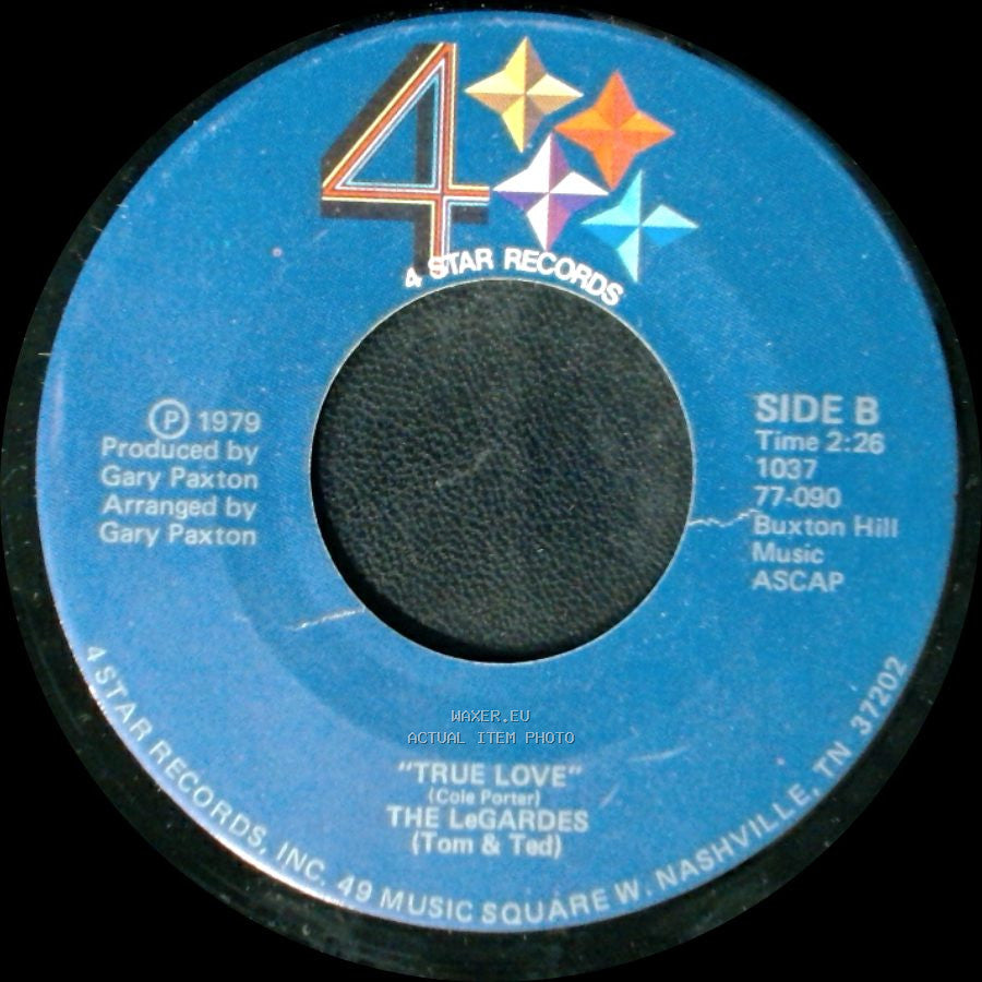 The Legardes - I Can Almost Touch The Feelin' / True Love side B