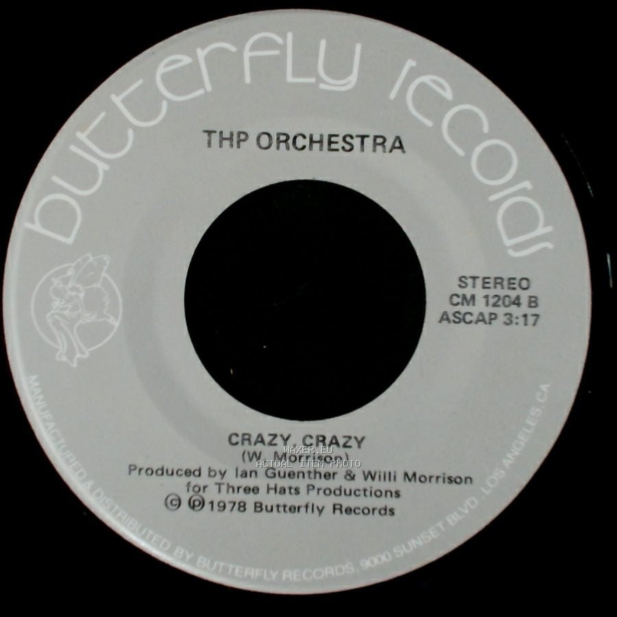 Thp Orchestra - Black Orpheus (Manha De Carnival) / Crazy, Crazy side A