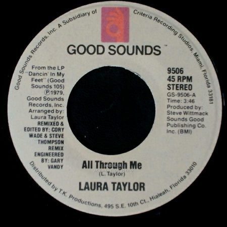 Laura Taylor - All Through Me / Some Love side A