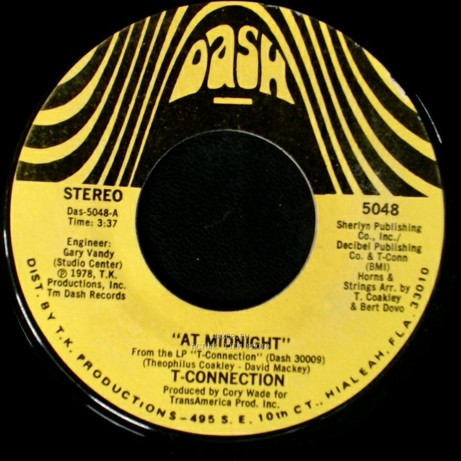 T-Connection - At Midnight / Playin' Games side A
