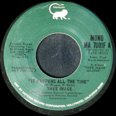 Thee Image - It Happens All The Time / It Happens All The Time side A
