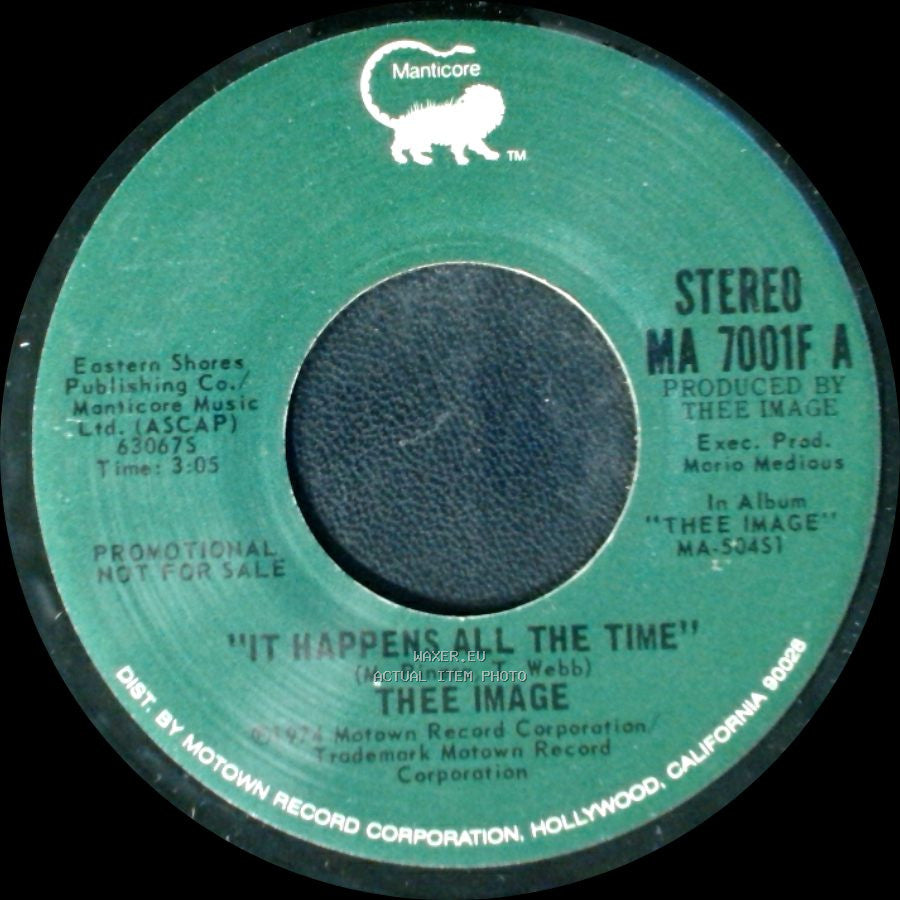 Thee Image - It Happens All The Time / It Happens All The Time side B