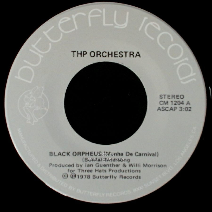 Thp Orchestra - Black Orpheus (Manha De Carnival) / Crazy, Crazy side A
