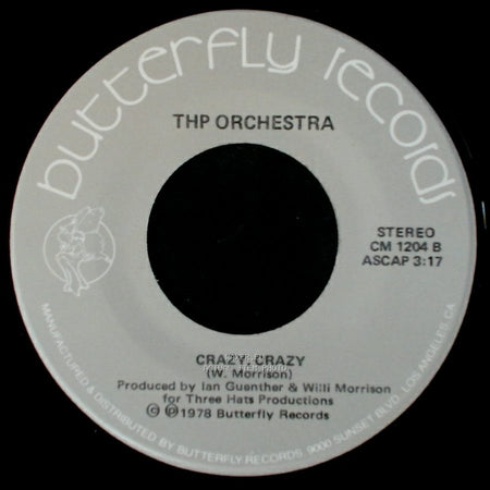 Thp Orchestra - Black Orpheus (Manha De Carnival) / Crazy, Crazy side A