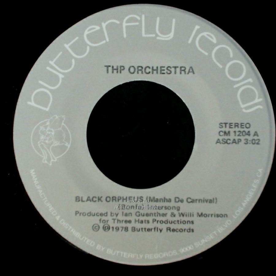 Thp Orchestra - Black Orpheus (Manha De Carnival) / Crazy, Crazy side A