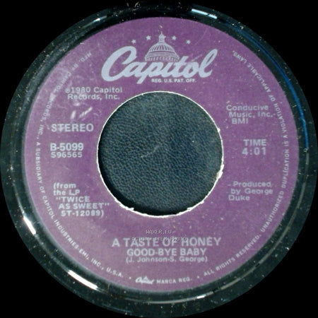 A Taste Of Honey - Good-Bye Baby / I'll Try Something New side A