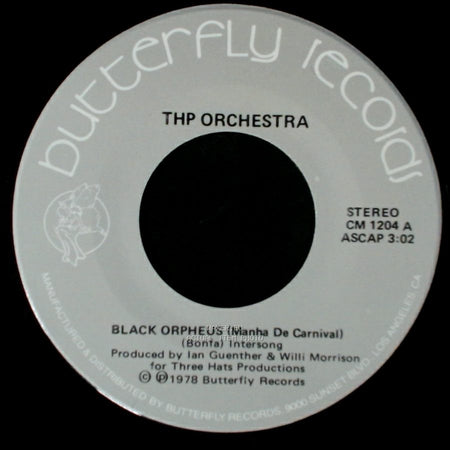 Thp Orchestra - Black Orpheus (Manha De Carnival) / Crazy, Crazy side B