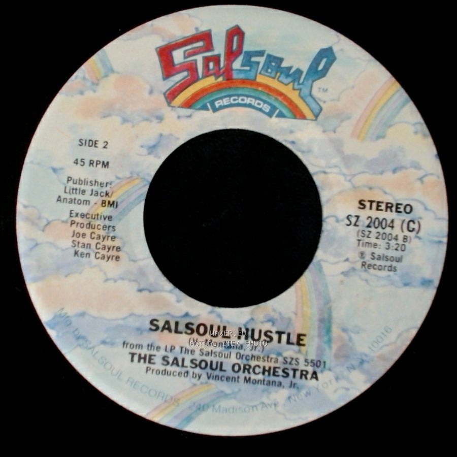 The Salsoul Orchestra - Tangerine / Salsoul Hustle side B