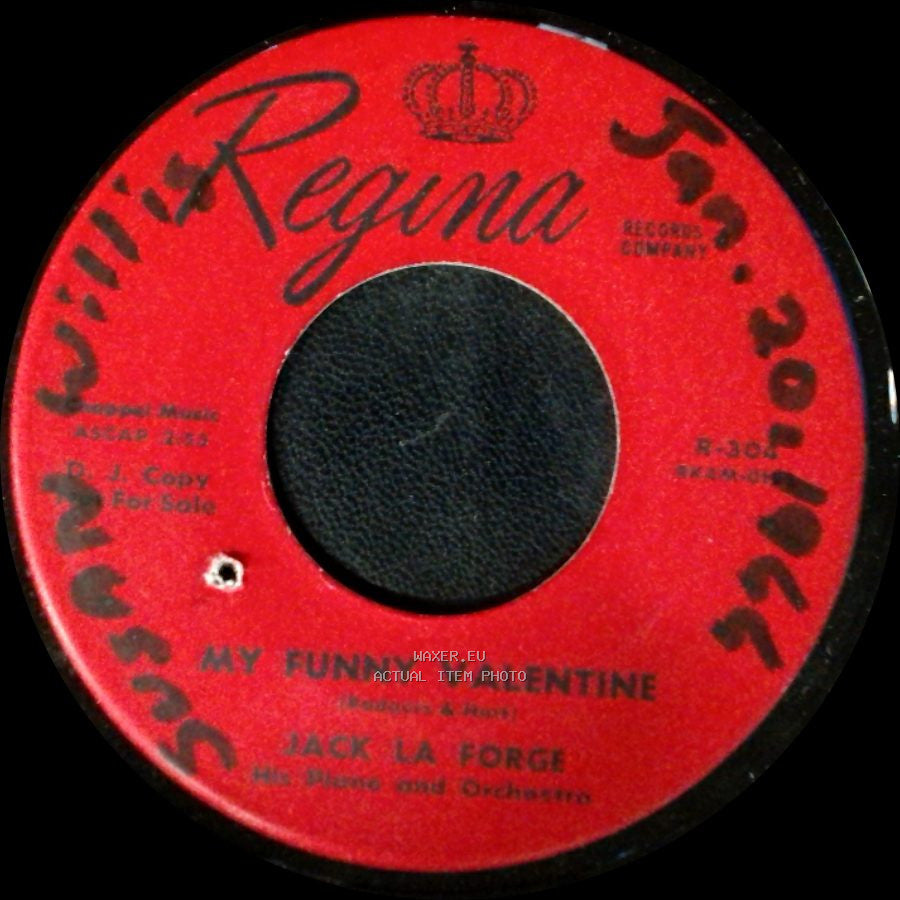 Jack La Forge - My Nemesis / My Funny Valentine side B