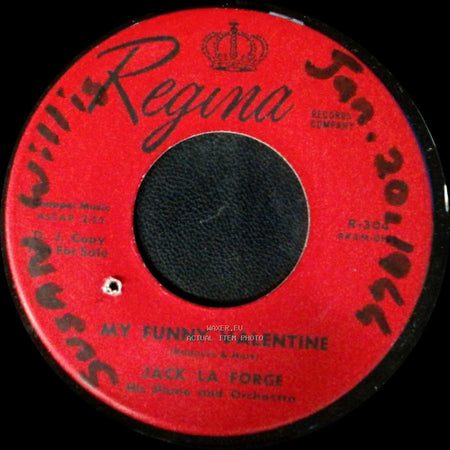 Jack La Forge - My Nemesis / My Funny Valentine side B