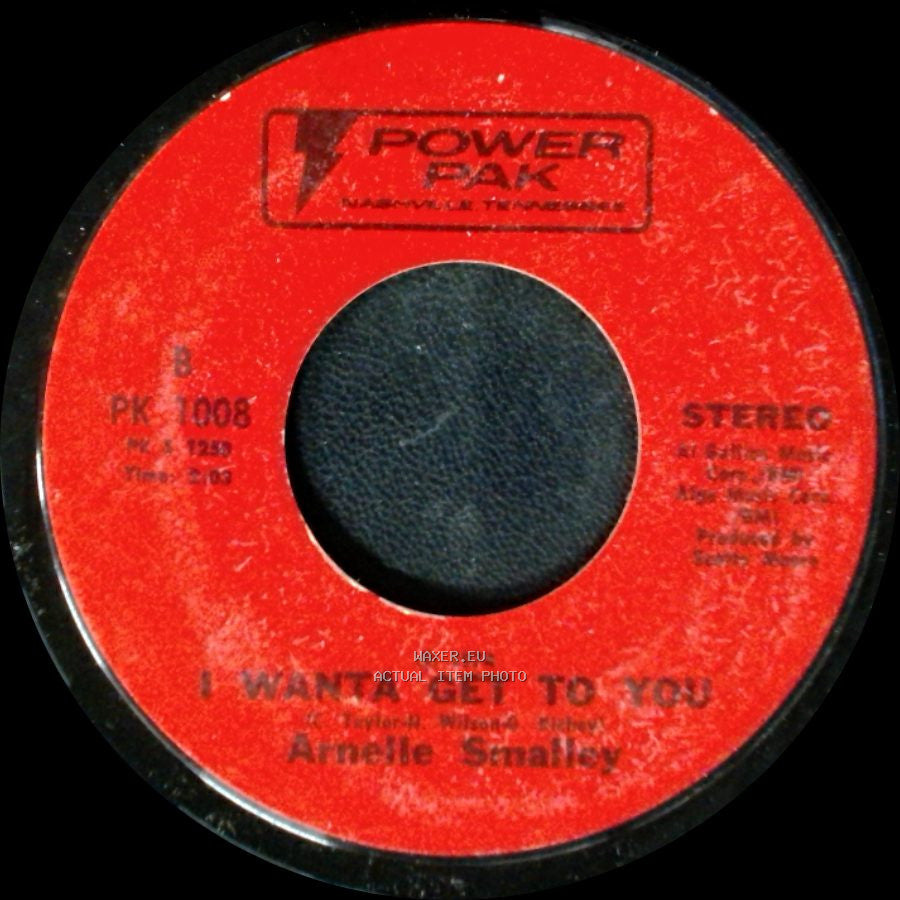Annie Smalley / Arnelle Smalley - The Night The Lights Went Out In Georgia / I Wanta Get To You side B