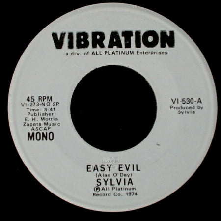 Sylvia - Easy Evil / Easy Evil side A